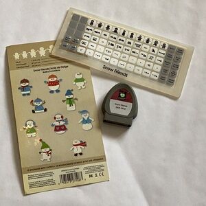 Snow friends cricut cartridge '